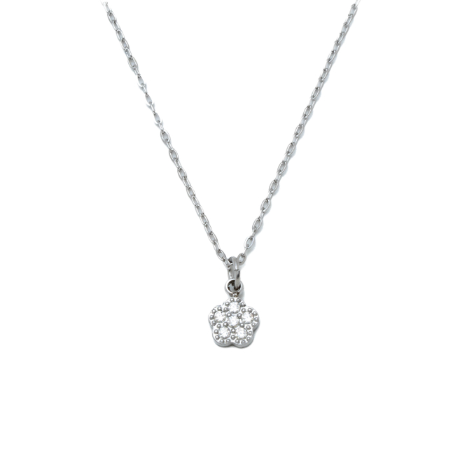 COLLAR ZO8352N PLATEADO ACERO INOXIDABLE 2D21