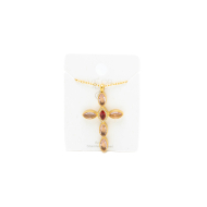 COLLAR ZO15374N DORADO ROSA ACERO INOXIDABLE E31