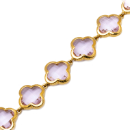 COLLAR ZO13110N DORADO ROSA ACERO INOXIDABLE E47