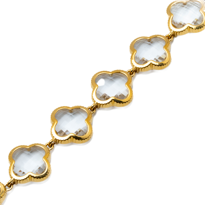 COLLAR ZO13110N DORADO BLANCO ACERO INOXIDABLE E47