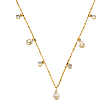 COLLAR ZO14915N DORADO ACERO INOXIDABLE E26