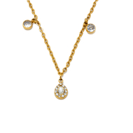 COLLAR ZO14915N DORADO ACERO INOXIDABLE E26