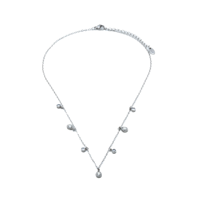 COLLAR ZO14915N PLATEADO ACERO INOXIDABLE E26