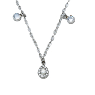 COLLAR ZO14915N PLATEADO ACERO INOXIDABLE E26