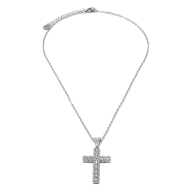 COLLAR ZO15896N PLATEADO ACERO INOXIDABLE E31