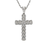 COLLAR ZO15896N PLATEADO ACERO INOXIDABLE E31