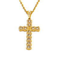 COLLAR ZO15896N DORADO ACERO INOXIDABLE E31