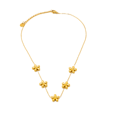 COLLAR ZO15152N DORADO ACERO INOXIDABLE E25