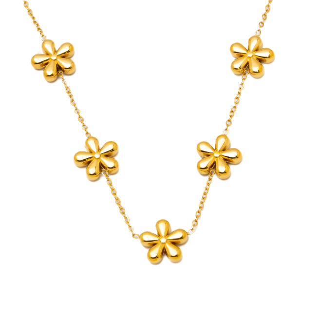 COLLAR ZO15152N DORADO ACERO INOXIDABLE E25