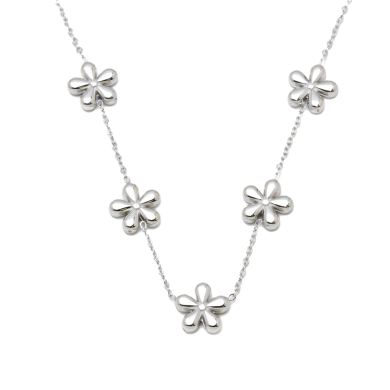 COLLAR ZO15152N PLATEADO ACERO INOXIDABLE E25