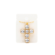 COLLAR ZO15378N DORADO ACERO INOXIDABLE E31