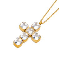 COLLAR ZO15378N DORADO ACERO INOXIDABLE E31