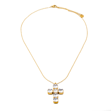 COLLAR ZO15378N DORADO ACERO INOXIDABLE E31