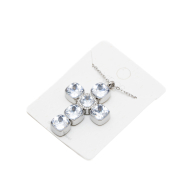 COLLAR ZO15378N PLATEADO ACERO INOXIDABLE E31