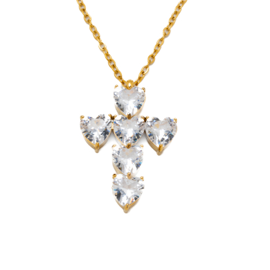 COLLAR ZO14040N DORADO ACERO INOXIDABLE E31