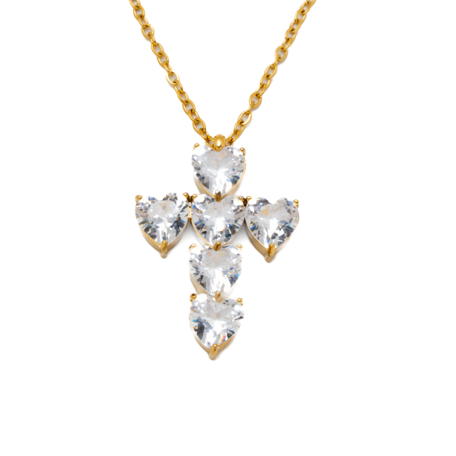 COLLAR ZO14040N DORADO ACERO INOXIDABLE E31