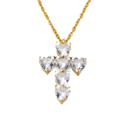 COLLAR ZO14040N DORADO ACERO INOXIDABLE E31