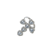 ANILLO ZO15121R PLATEADO BLANCO ACERO INOXIDABLE A110