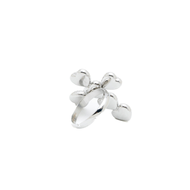 ANILLO ZO15121R PLATEADO BLANCO ACERO INOXIDABLE A110