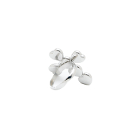 ANILLO ZO15121R PLATEADO BLANCO ACERO INOXIDABLE A110