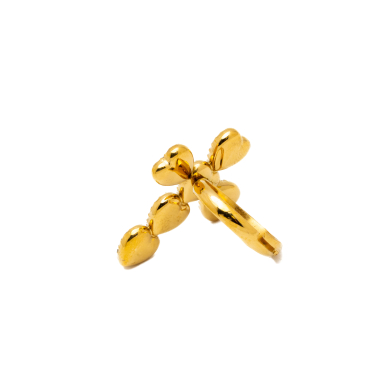 ANILLO ZO15121R DORADO ROJO ACERO INOXIDABLE A110