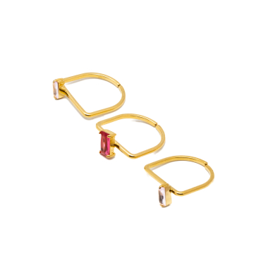 ANILLO ZO15469R DORADO ROSA ACERO INOXIDABLE A38