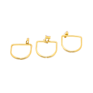ANILLO ZO15469R DORADO LILA ACERO INOXIDABLE A38