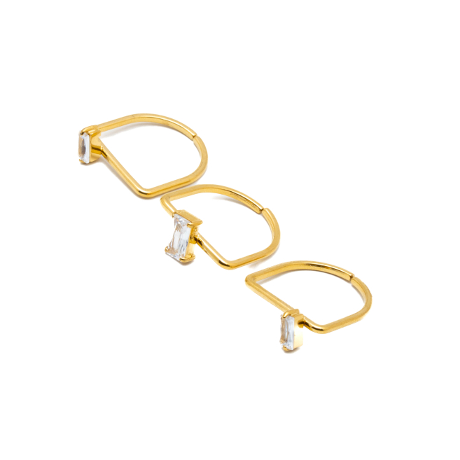 ANILLO ZO15469R DORADO BLANCO ACERO INOXIDABLE A38
