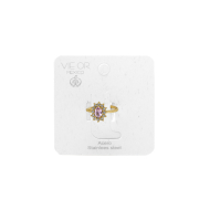 ANILLO ZO15930R DORADO ROSA ACERO INOXIDABLE A310