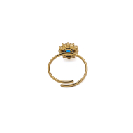 ANILLO ZO15930R DORADO AZUL ACERO INOXIDABLE A310