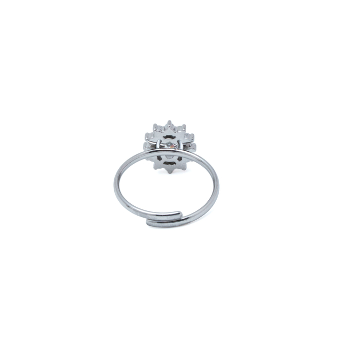ANILLO ZO15930R PLATEADO BLANCO ACERO INOXIDABLE A310