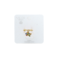 ANILLO ZO15101R DORADO MULTICOLOR ACERO INOXIDABLE A110