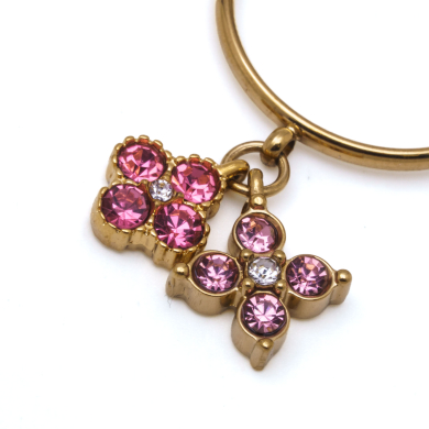 ANILLO ZO15101R DORADO ROSA ACERO INOXIDABLE A110