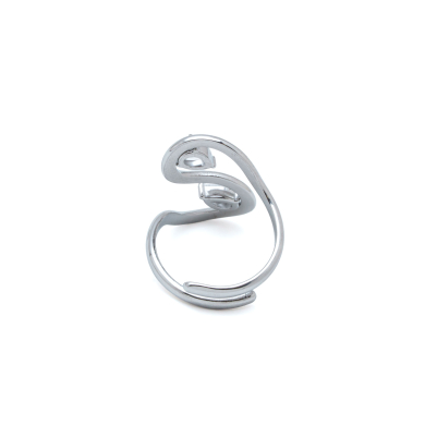 ANILLO ZO15678R PLATEADO ACERO INOXIDABLE A410