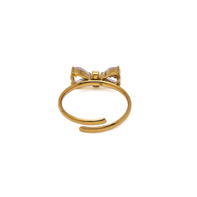 ANILLO ZO15888R DORADO ACERO INOXIDABLE A32