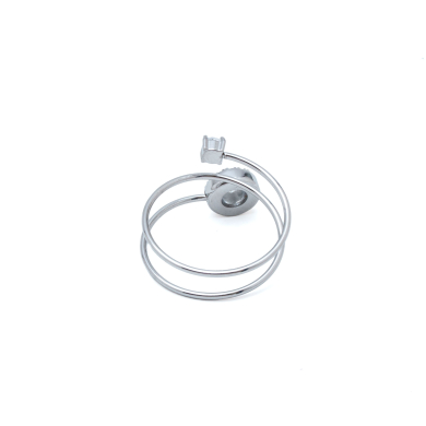 ANILLO ZO15923R PLATEADO ACERO INOXIDABLE A37