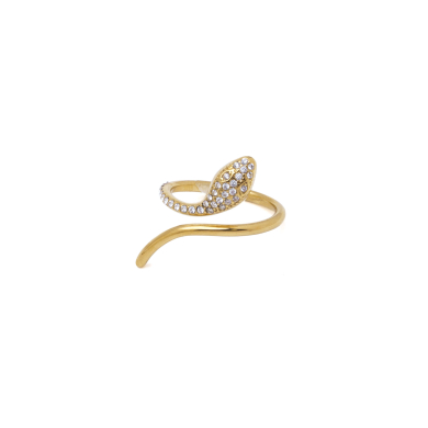 ANILLO ZO15524R DORADO ACERO INOXIDABLE