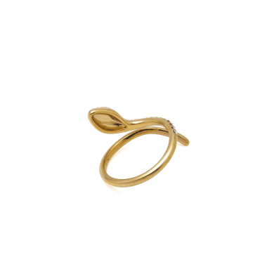 ANILLO ZO15524R DORADO ACERO INOXIDABLE A45
