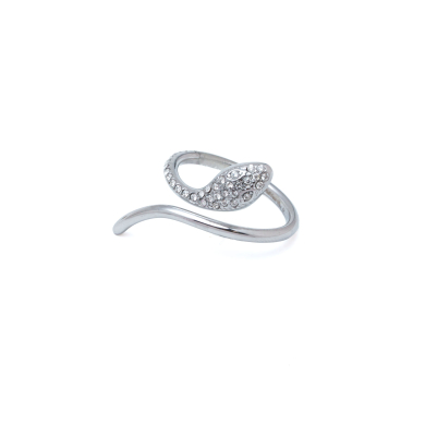 ANILLO ZO15921R PLATEADO ACERO INOXIDABLE