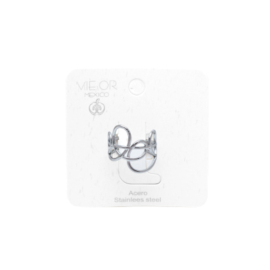 ANILLO ZO14122R PLATEADO ACERO INOXIDABLE A37