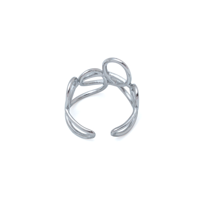 ANILLO ZO14122R PLATEADO ACERO INOXIDABLE A37