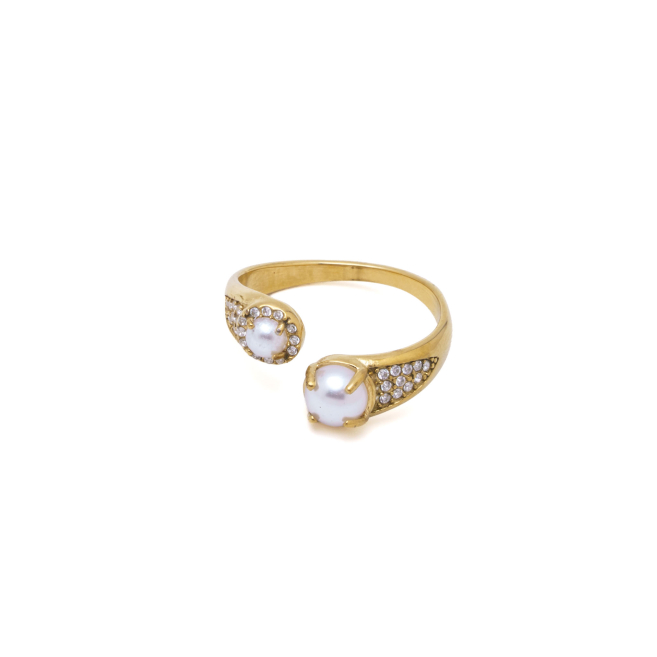 ANILLO ZO15402R DORADO ACERO INOXIDABLE 2A41