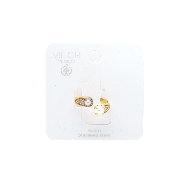 ANILLO ZO15402R DORADO ACERO INOXIDABLE 2A41