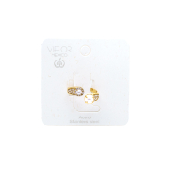 ANILLO ZO15402R DORADO ACERO INOXIDABLE 2A41