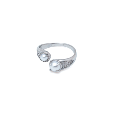 ANILLO ZO15402R PLATEADO ACERO INOXIDABLE