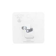 ANILLO ZO15402R PLATEADO ACERO INOXIDABLE 2A41