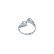 ANILLO ZO15402R PLATEADO ACERO INOXIDABLE 2A41