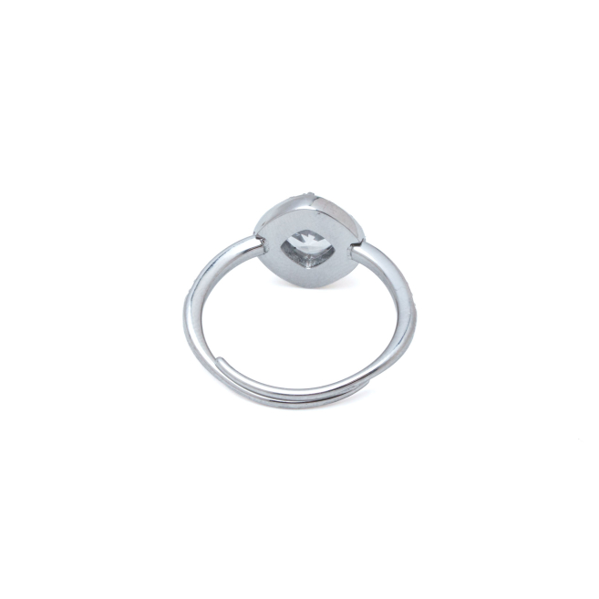 ANILLO ZO10802R PLATEADO ACERO INOXIDABLE A31
