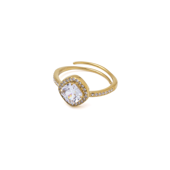 ANILLO ZO10802R DORADO ACERO INOXIDABLE A31