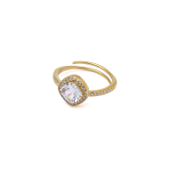 ANILLO ZO10802R DORADO ACERO INOXIDABLE A31
